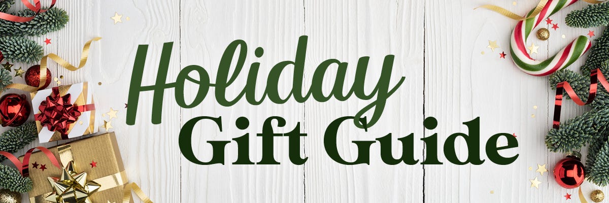 Holiday Gift Guide 2025 banner