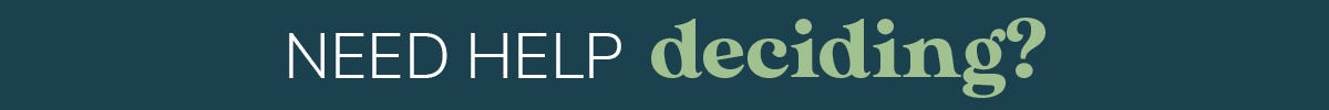 Need Help Deciding? blog post banner