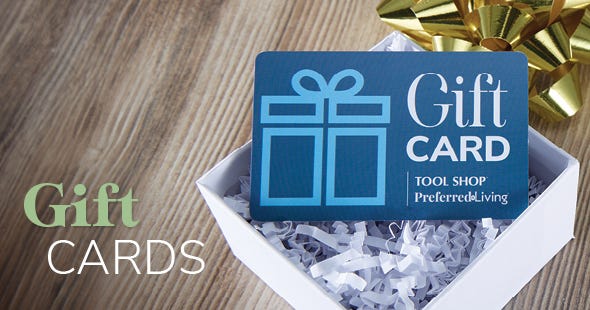 Holiday-themed Gift Cards banner