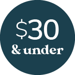 $30 and Under category ornament