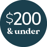 $200 and Under category ornament