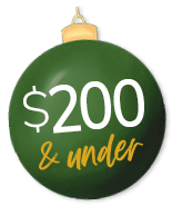 $200 and Under category ornament