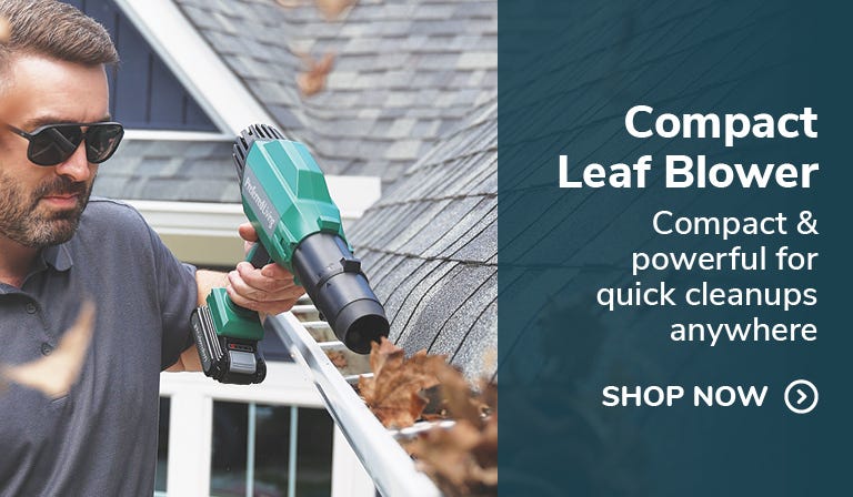 Cordless Compact Leaf Blower - Compact and powerful for quick cleanups anywhere. Shop now.