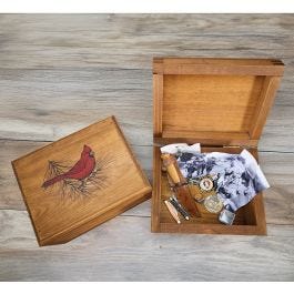Cardinal Keepsake Box