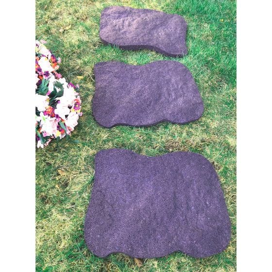Rubber Stepping Stones (Set of 3)