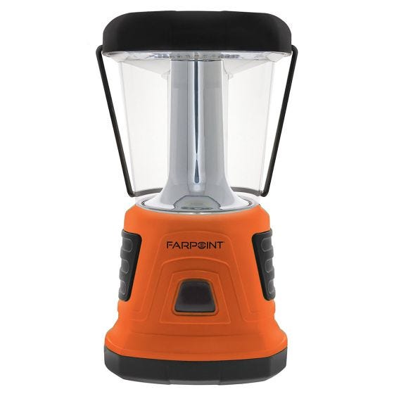 orange rechargeable lantern