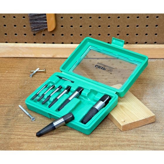 Jumbo 8 Pc. Screw Extractor Set