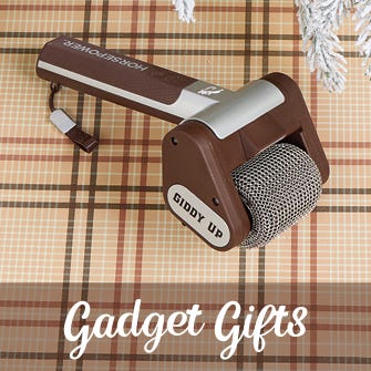 Gadget Gifts showing lectric grill cleaner