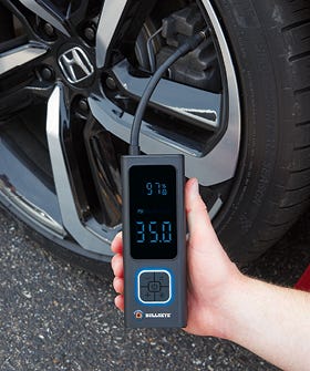 Automotive category image showing handheld tire inflator