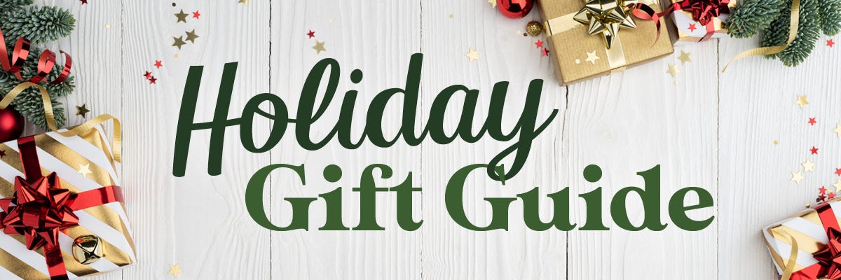 Holiday Gift Guide 2026 banner
